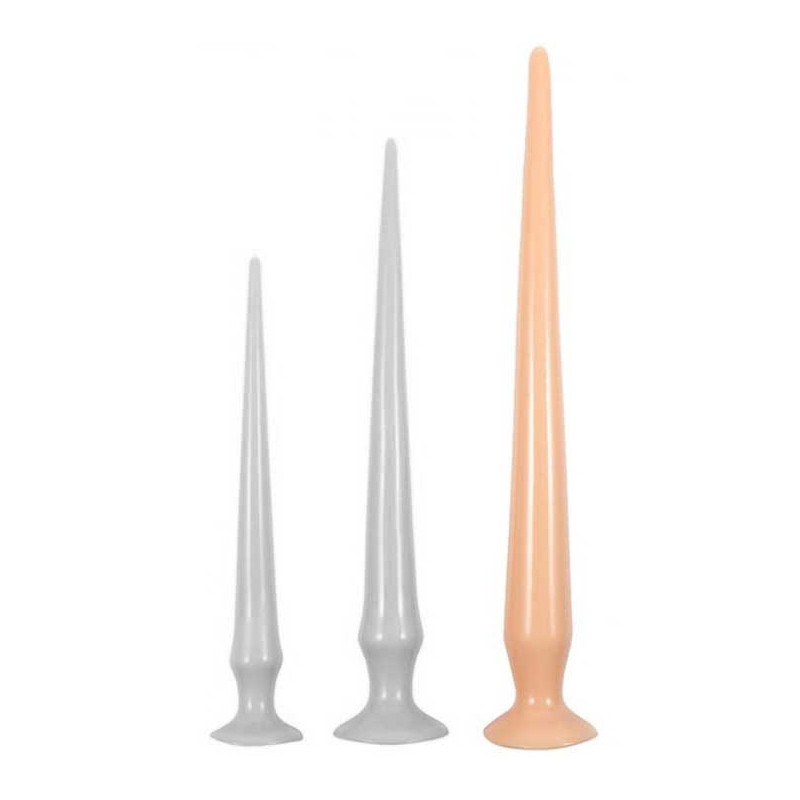 Deepleasure Gode long Tail Flex L 48 x 4.5 cm Flesh